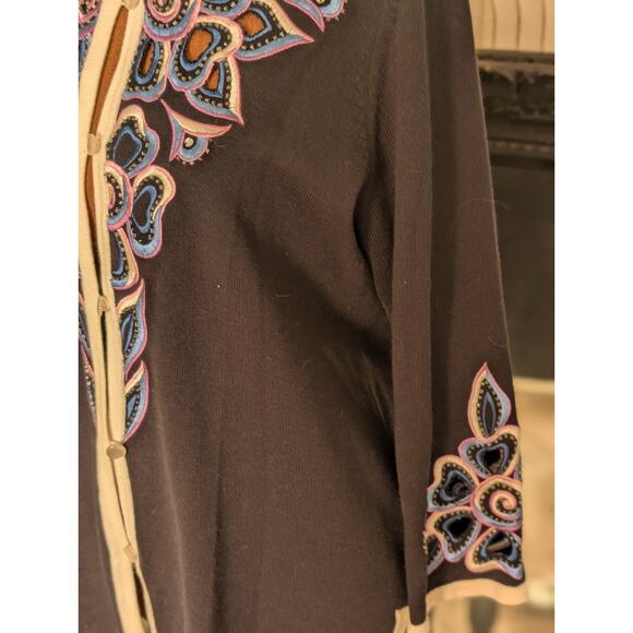 bob mackie wearable art Cardigan - Picture 5 of 8